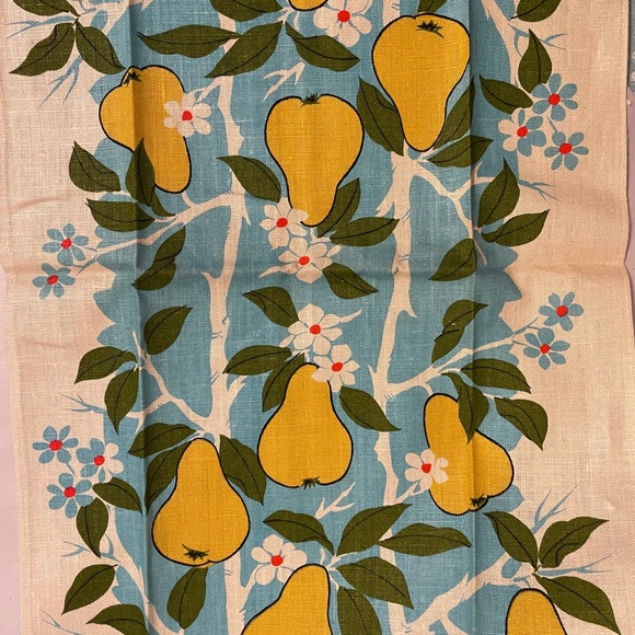 VINTAGE NOS Parisian Prints 100% Linen Kitchen Towel - Picture 3 of 10